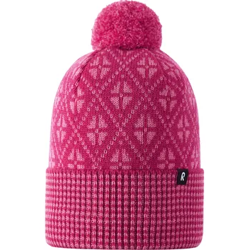 Čepice REIMA dětská čepice Kuurassa - Rosy Berry vel. 52 cm
