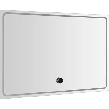 Sapho GEMINI zrcadlo s LED osvětlením 100x70cm, chytré funkce - GM100K