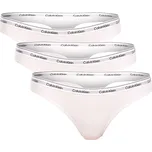 3PACK dámská tanga Calvin Klein bílá (QD5209E-100) XL QD5209E-100 Možnost vrácení zboží ZDARMA do 120 dnů!