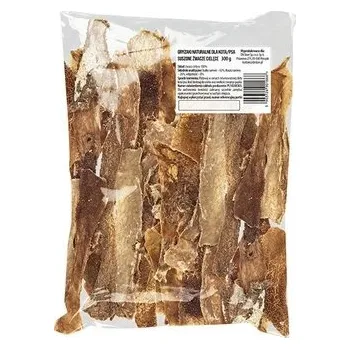 Pamlsek pro psa DOLINA NOTECI Přírodní pamlsek pro psy a kočky, telecí žaludky 300 g