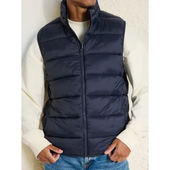 Pánská bunda Sinsay - Prošívaná vesta - námořnická modrá - 1831O-59X - 1831O-59X-S