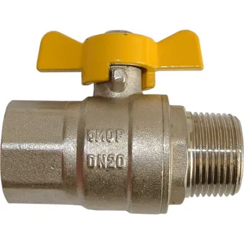 Ventil Kulový ventil FM 1/2" plyn motýl VALVEX - 3412150 (166283412150)