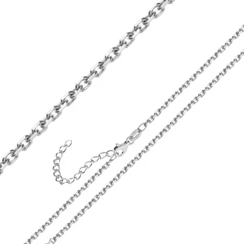 Náhrdelník NUBIS® Stříbrný řetízek očkový ANKER, tl. 1,3 mm - NB-7055-45