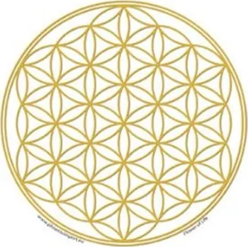 Mani Bhadra Samolepka květ života jednostranná - 11.7 cm