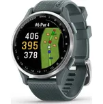 GARMIN Approach S44 Silver golfové hodinky + Dárková krabička týček