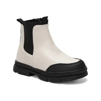 Dámské kozačky Polokozačky Nelli Blu CM231205-52 Béžová 28