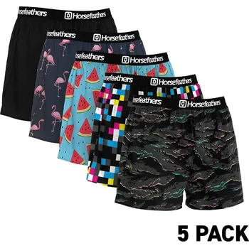 Pánské spodní prádlo Boxerky Frazier 5Pack - bundle 2 velikost S