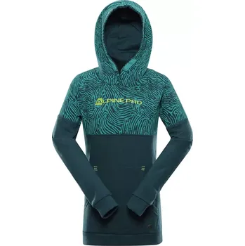 Chlapecké oblečení Dětská mikina ALPINE PRO KYTORO KSWA203 ZELENÁ 92-98