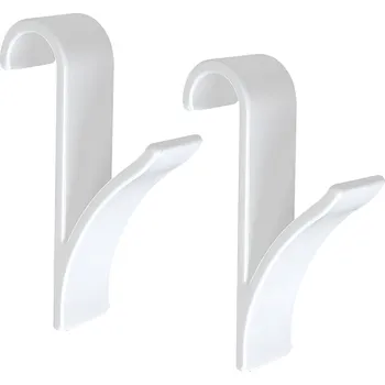 Věšák Verk 01756 Závěsný háček do koupelny 2 ks bílý