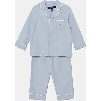 Pánské pyžamo Dětské bavlněné pyžamo Polo Ralph Lauren 2-pack 8P0193 modrá 05X, vel. 110-116