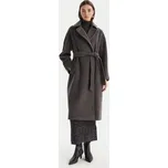 Marella Vlněný kabát English 2523016142 Šedá Regular Fit 38