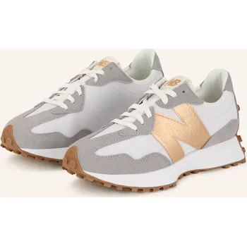 Dámská obuv New Balance Tenisky 327, tmavě šedá / zlatá / bílá