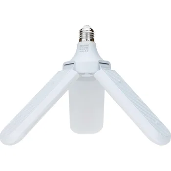 Žárovka Vergionic 2342 Tříramenná skládací LED žárovka 60 W, E27, 4000K, neutrální bílá