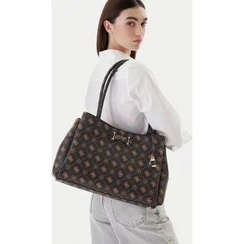 Kabelka Guess Carrie Logo HWGP98 98220 Hnědá OS
