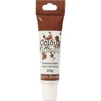 Gelová barva - Tmavě hnědá - 25 g | Skvělé pro Váš domácí dort