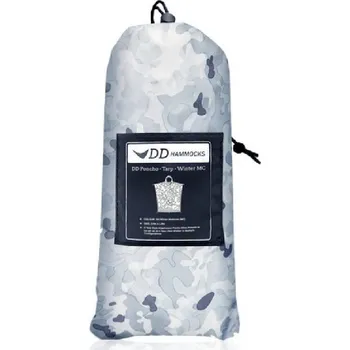 Vybavení pro přežití DD Hammocks Pončo univerzální Poncho - zimní kamufláž