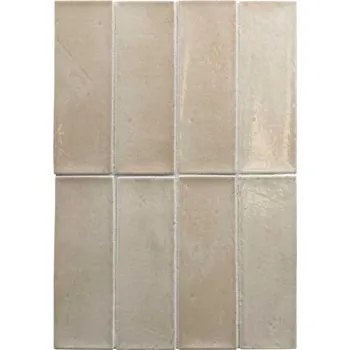 Dlažba EQUIPE MIYAKO VEN032329 5 x 15 x 0,8 bílá 0,5 m2