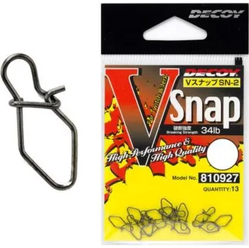 DECOY Karabinky V-Snap VELIKOST: 0, NOSNOST [ kg ]: 13,6kg