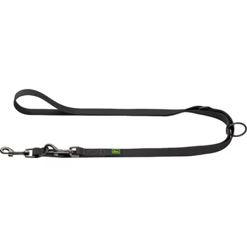 Vodítko pro psa HUNTER nastavitelné vodítko Havana Mini, černé 2000x15mm