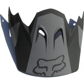 Cyklistická přilba Náhradní kšilt FOX Racing Rampage Hlmt Visors Black - NS