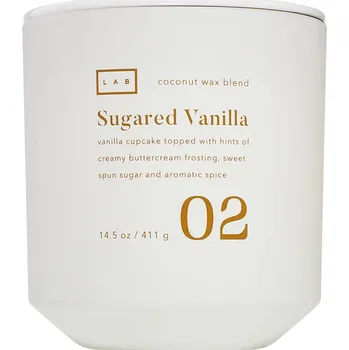 Svíčka DW HOME Sugared Vanilla Vonná svíčka ve skle, 411 g