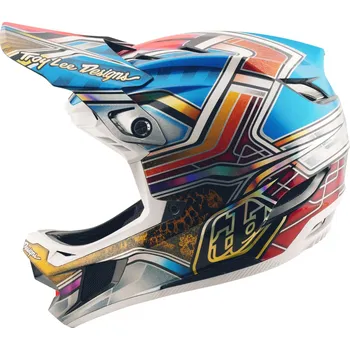 Cyklistická přilba TLD HELMA D4 CARBON LOWRIDER BLUE (13996801) S (TLD HELMA D4 CARBON LOWRIDER BLUE (13996801) S)