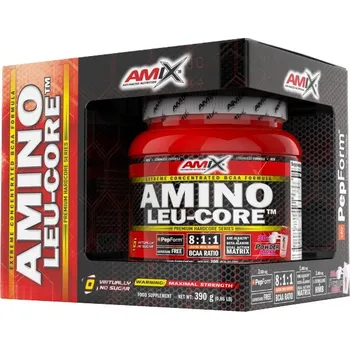 Sportovní výživa Amix Amino Leu-Core (výprodej) 390 g modrá malina