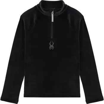 Dívčí mikina Dívčí mikina Spyder Shimmer Bug 1/2 Zip Black