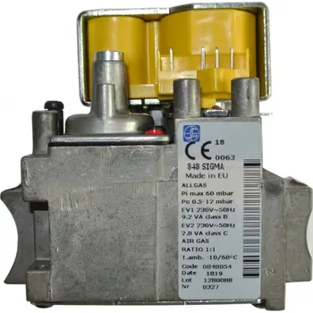 Příslušenství ke kotli Plynnový ventil / armatura SIT 848. 0848054 BAXI PRIME STORAGE HT 240 - 5671930 / 0848054