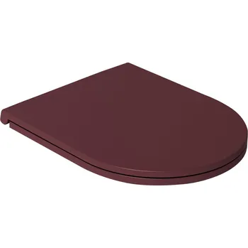 WC sedátko Isvea INFINITY WC sedátko, SLIM, Soft Close, Easy Take, maroon red - 40KF0543I-S