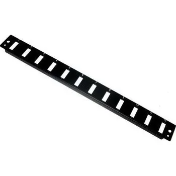 XtendLan PA025G-12SCD Panel, pro rozvaděč, čelo, pro OR025, 12x SC duplex, černý PA025G-12SCD
