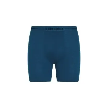 Pánské termo spodní prádlo Icebreaker Mens Anatomica Long Boxers, Atlantis