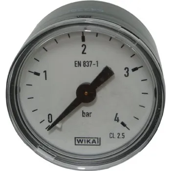 Příslušenství ke kotli Manometr tlaku 0-4 bar BUDERUS GB192 / JUNKERS BOSCH CONDENS - 7736700697