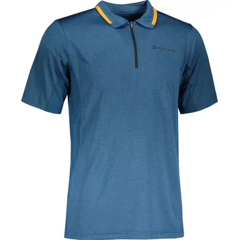 Pánské oblečení Pánské funkční triko s límečkem ALPINE PRO ISTAS 4 MTST576 MODRÁ S