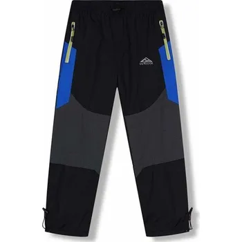 Chlapecké kalhoty KUGO ZATEPLENÉ ŠUSŤÁKOVÉ KALHOTY S FLEECEM DK8236 Barva: Černá, Velikost: 146