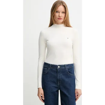 Dámský svetr Svetr Tommy Hilfiger WW0WW47462 béžová 01X, vel. L