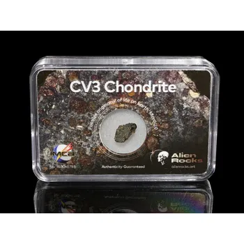 Sběratelství Meteorit | Uhlíkatý | CV3 Chondrit | 0,1-0,2 g