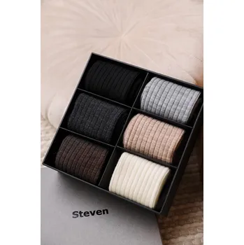 Pánské ponožky Ponožky Steven art.175/10 Boxy dámské A'6 35-40 mix barev 10 38-40