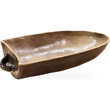 Nádoba na pečení DB kameninový pekáč klasický velký (ruční výroba) 44x23x10 cm