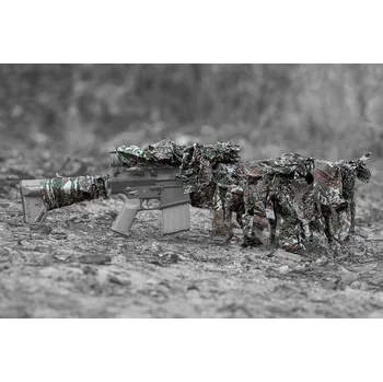 Krycí plachta GHOSTHOOD® 3dílný maskovací kryt Rifle Camo IRR, Barva: Concamo Brown