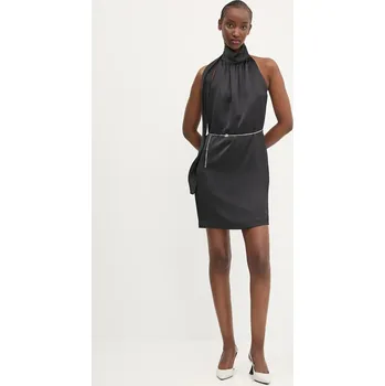 Dámské šaty Šaty HUGO 50536440 černá 99X, vel. 38