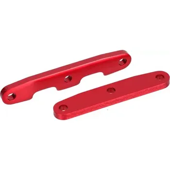 RC náhradní díl Traxxas přepážka šasi hliníková červená (P+Z)