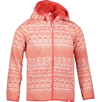 Dívčí oblečení Dětský svetr ALPINE PRO BERTO KPLM012 ČERVENÁ 164-170