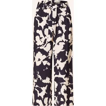 Dámské kalhoty Comma Dámské 7/8 Kalhoty, tmavě modrá / režná, 42