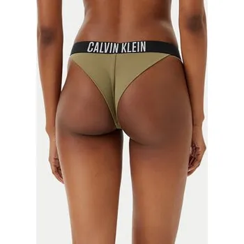 Dámské plavky Calvin Klein Swimwear Spodní část bikin KW0KW02857 Zelená S