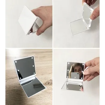 Zrcadlo GFT Kapesní podsvícené zrcátko 7x7cm