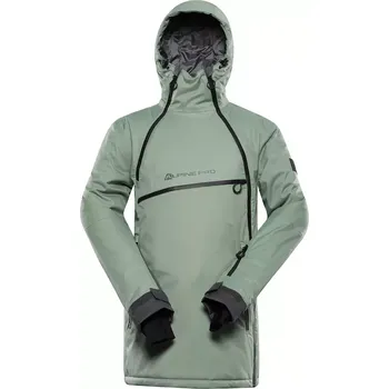 Pánská lyžařská bunda ALPINE PRO OMEQ MJCB644 ZELENÁ L