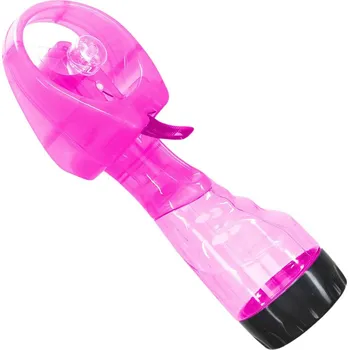 Domácí ventilátor CMP MG2046 Ruční ventilátor s rozprašovačem vody 250 ml, růžový