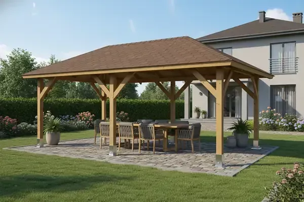 Dřevěná pergola Altán Viktoria L 290x540