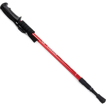 Trekingová hůl Pronett X1059 Trekingové hole skládací 1 ks červená